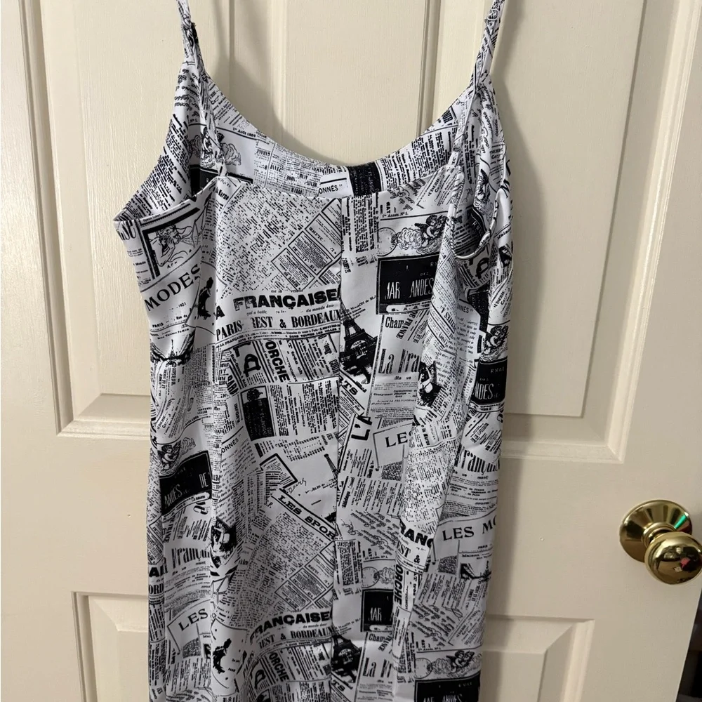 Forever 21 Monochrome Print Mini Dress - Picture 2 of 3